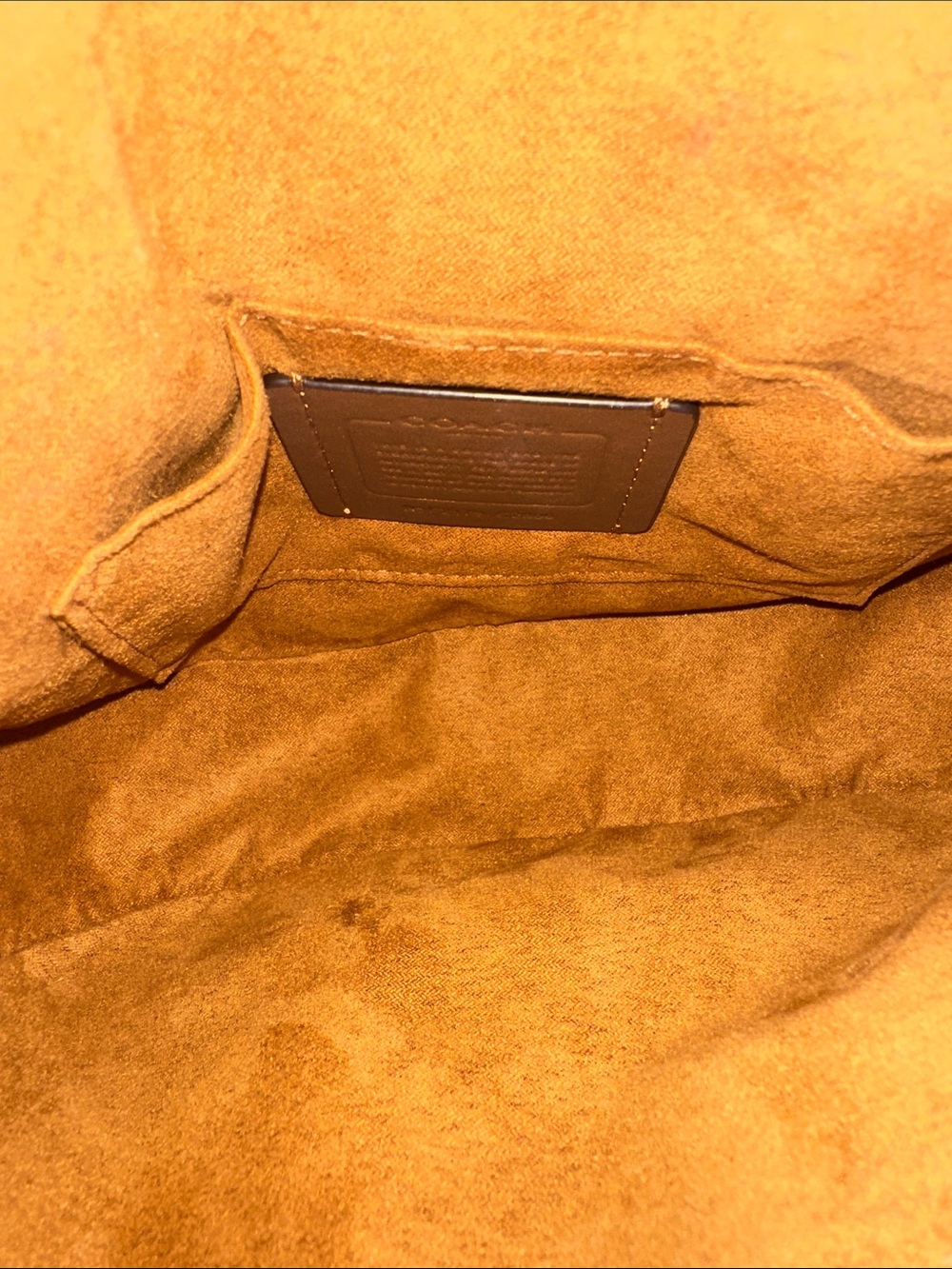 Coach Georgie saddle crossbody/clutch - Picture 12 of 17